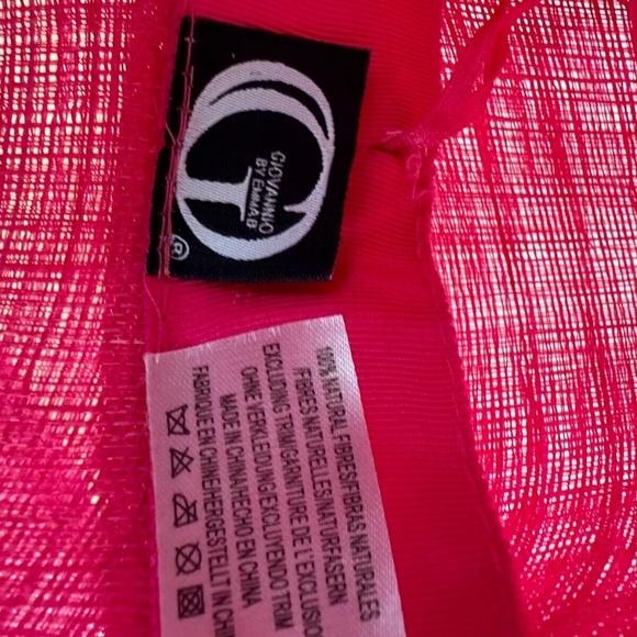 Gorgeous KY Derby Designer Hat, Fushcia/Pink, One of a Kind Large  - Giovannio - Picture 10 of 11